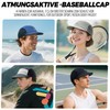 CLAPE 5 Panel Cap Short Brim Baseball Cap Flat Hat