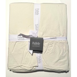Piubelle Piu Belle Fine Linens 3pc Duvet Cover Set Solid White Metallic Embroidered Hem Stripe 100% Cotton Luxury Made in Portugal (Off White Tania, King (U.S. Standard))