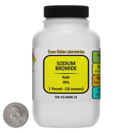Sodium Bromide [NaBr] 99% ACS Grade Crystals 1 Lb in a Bottle