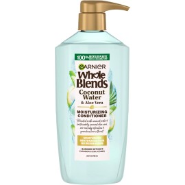 Garnier Whole Blends Coconut Water Aloe Vera Conditioner 26.6 Fl Oz 1 Pack