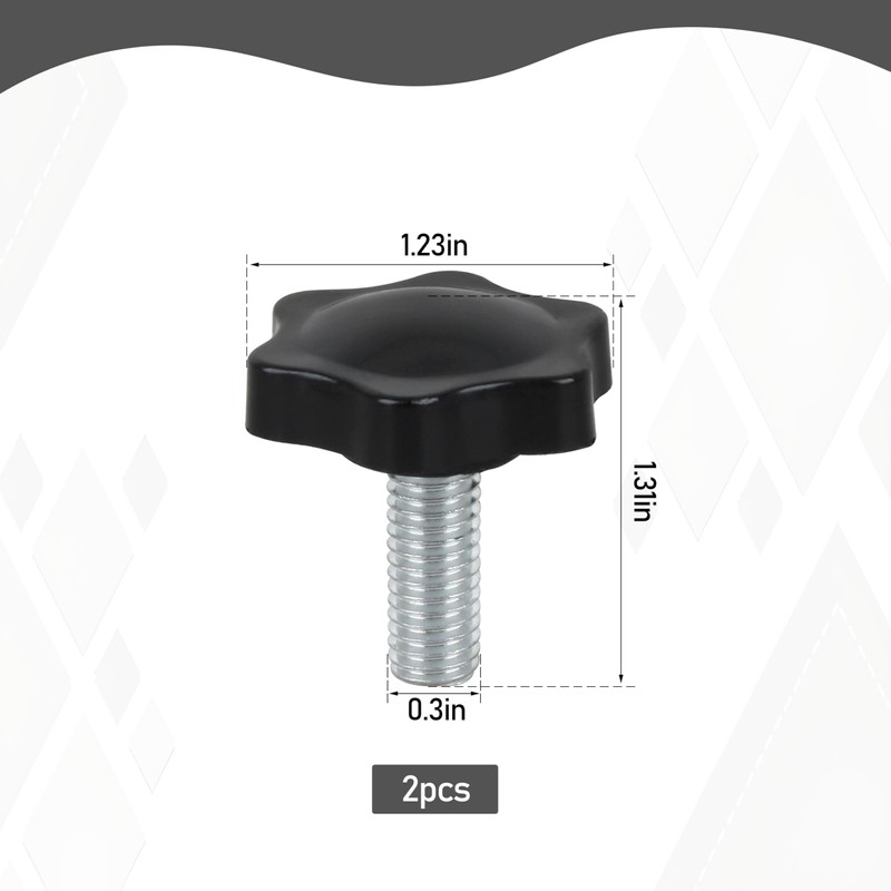 CHNPLUM 356A0014 Lock Knob Replacement for BAKFlip MX4 G2 Tonneau