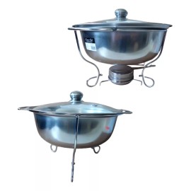 cuisine 2 Chafer Bufetera Calentadores De Comida Para Bufet Redonda