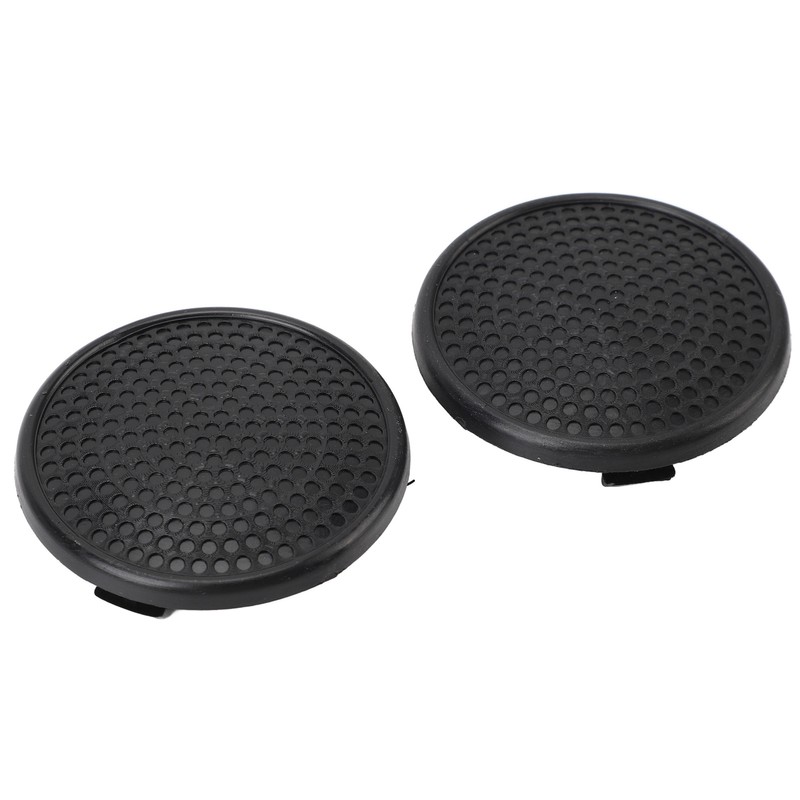 1 Pair Front Bumper Fog Light Hole Covers Left Right