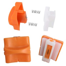 QincLing 12 Pieces Paper Cutter, Paper Cutting Blades，Replacement Cutting Blades with Automatic Security Safeguard Design for A4 Paper Trimmer Card Paper, Coupons, Label Cutter