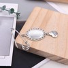 Grandpa Wedding Bouquet Picture Charm for Wedding Memory Pin for