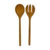 KPC Salad Server Spoon Fork Set of 2 Wooden