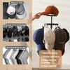 BeeOwner Rotating Hat Organizer for Baseball Caps, 3-Tier Merchandise Display