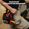 MELOTOUGH Electrician Tool Pouch Lightweight Belt Organizer with Tape Holder
