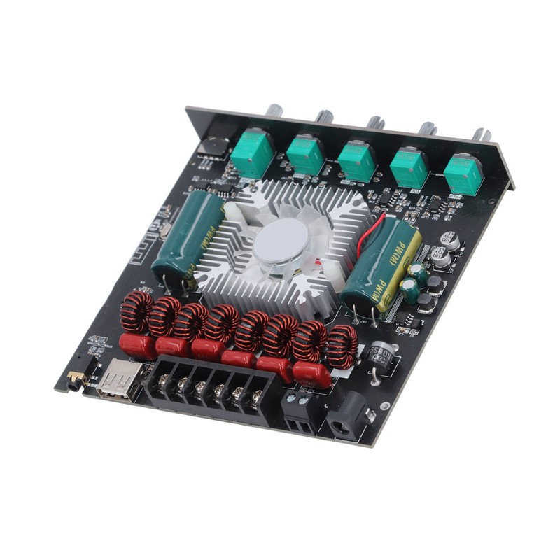 ZK AS21 Bluetooth Amplifier Board Dual Channel TPA3255 Chip 220Wx2