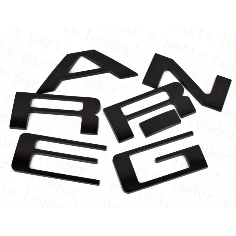 Leader Tailgate raised letters compatible with NEW RANGER 2024 25
