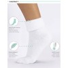 CALZITALY Warm stockings with angora look, winter socks with non-slip