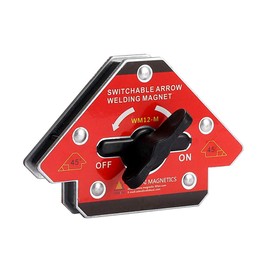 LISHUAI Strong Single Switch Neodymium Welding Magnet Holder On/Off Switch Magnetic Clamp/Magnet Square 45/90/135 Degree (M)