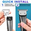 T-Blade Detachable Replacement blades Compatible with Wahl Trimmers 9864/9864SS/9686/9818A/9854L/9876L/9854 /WSS3L/SS2L