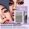 B&Q Lash Extension Set, 0.07C, 9–15 mm Mix, 40D Eyelash