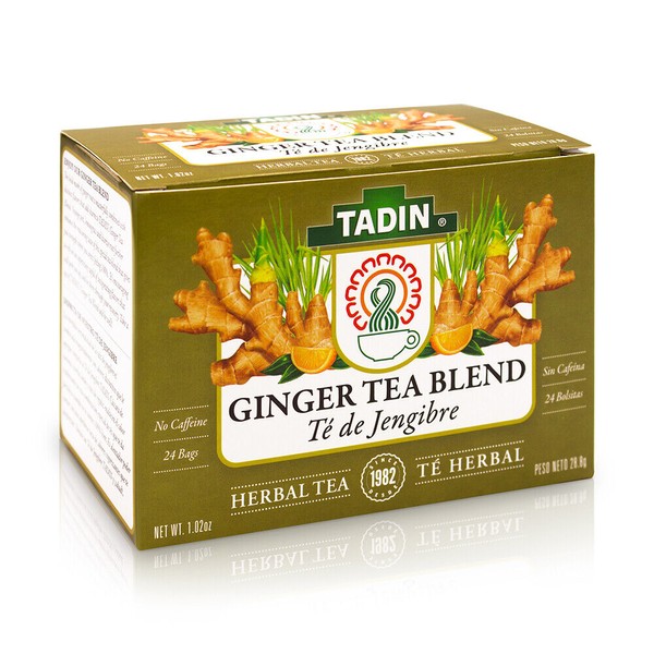 TADIN GINGER TEA BLEND WITH 24 BAGS 