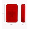 Pill Box 6 Compartments 9 x 6.5 x 2 cm