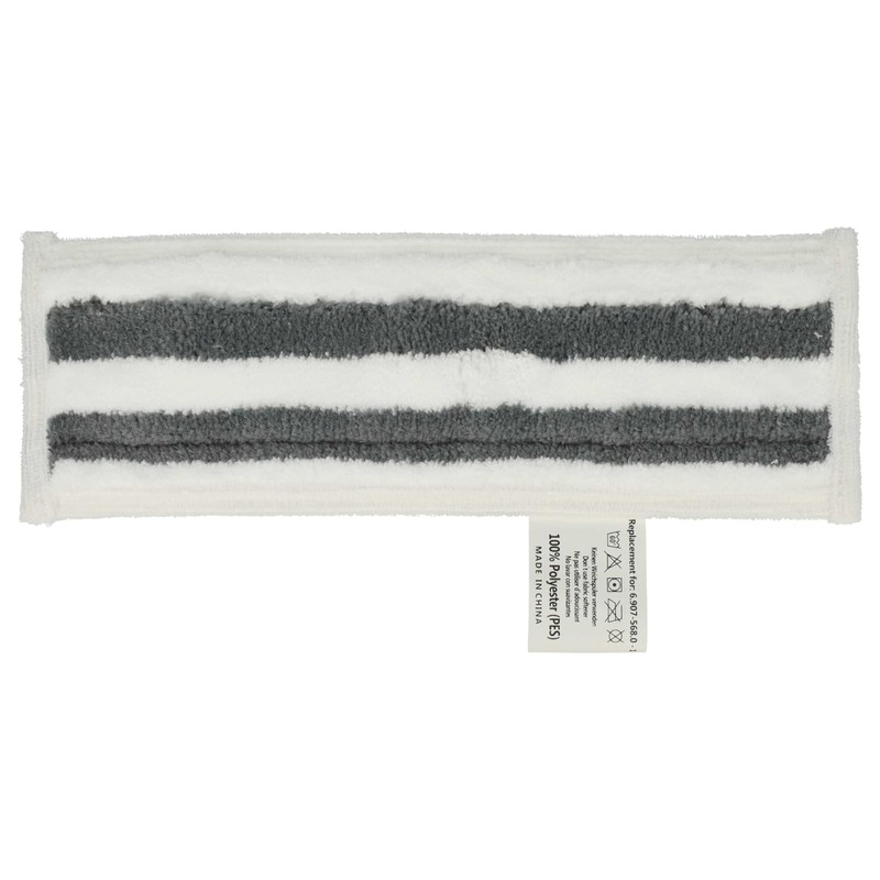 vhbw 2 x Mop Covers Compatible with Kärcher SC 3