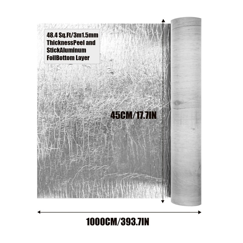 Luxury Thicken Wood Grain Peel and Stick Floor Tiles Self-Adhesive