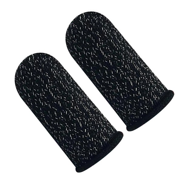 Unbranded 2Pcs Breathable Anti-Sweat Finger Sleeve Thumb For PUBG Phone/Tablet