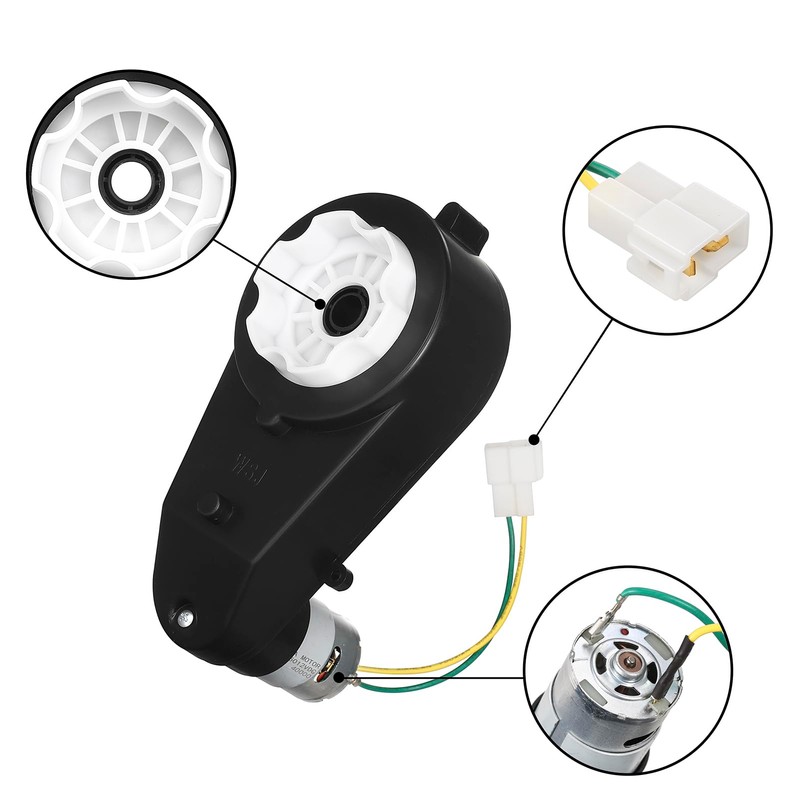 12V Ride On Upgrade Motor Gearbox 2Pcs12V RS550 40000RPM Powered