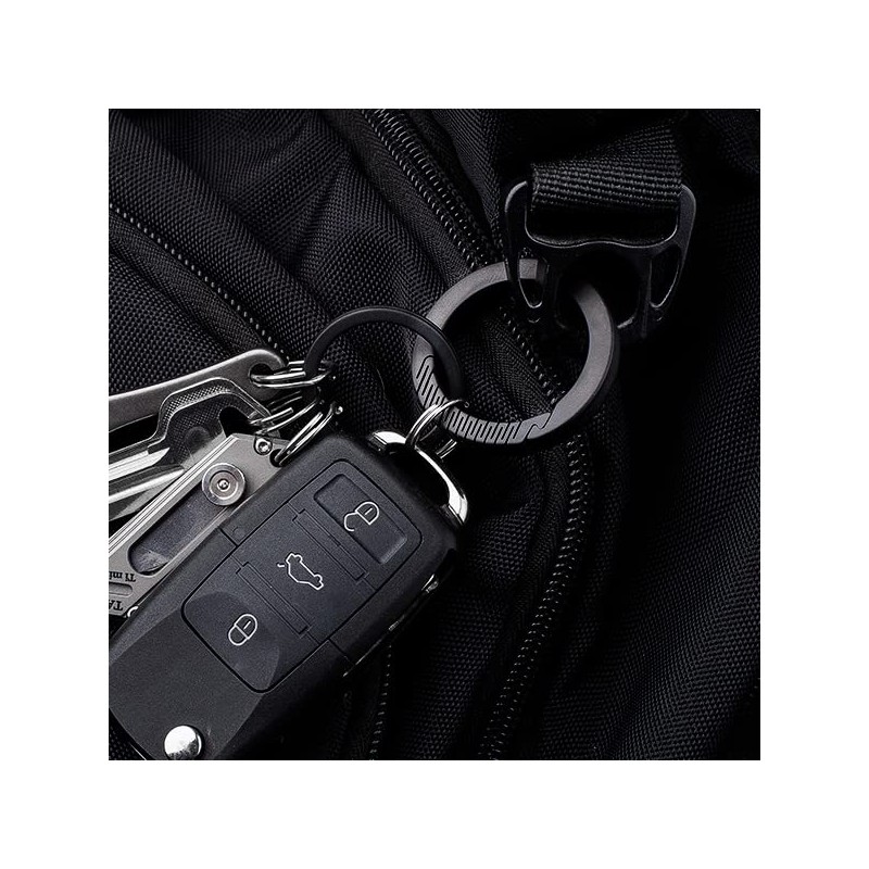 TISUR, Men's Titanium Carabiner, Key Case, Key Holder, Key Ring