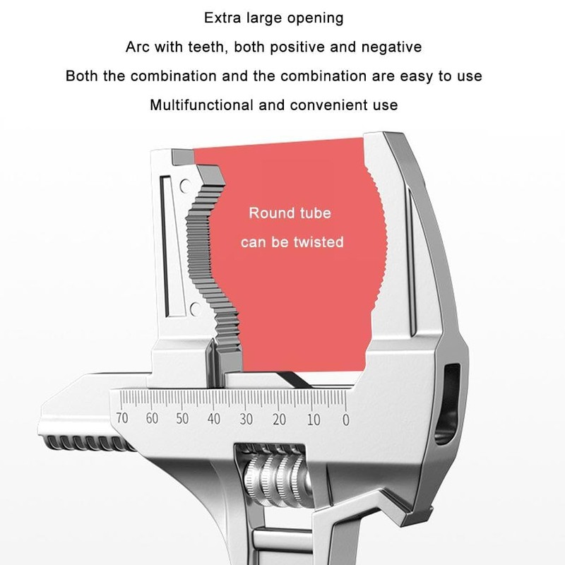 Wisyurt Reversible 6 to 68 mm Kitchen Sink Socket Wrench