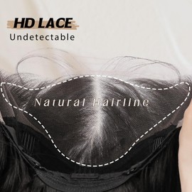 SUKRI 13X4 Ombre Brown Lace Front Wig with Highlight Synthetic Lace Front Wigs with Brown Roots 26 Inch Long Wavy Hair with Baby Hair Pre Pluck Ombre Wigs for Women Natural Daily Use