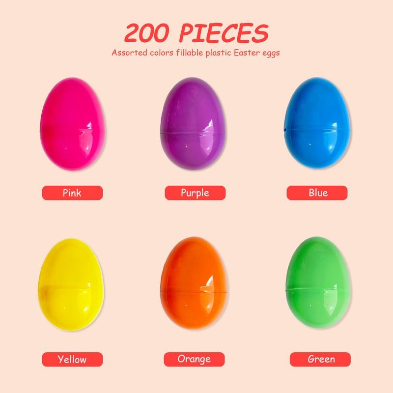 Easter Eggs , Bulk Plastic Easter Eggs, Plastic Eggs Fillable