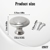 Bansusu 12Set Silver Drawer Knobs Quick Installation Excellent Material Silver