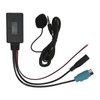 Car Bluetooth5.0 AUX Module Handsfree Mic ABS Wearproof Antiaging for