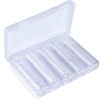 Osuter Coin Capsules Storage Plastic Coin Holder with Storage Box