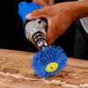 Mixiflor 7 Pack Abrasive Nylon Wheel Brush for Drill with