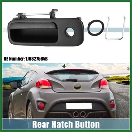 Motoforti Car Rear Door Liftgate Latch Tailgate Handle Replacement for VW Golf 1999-2006 1J6827565B Long-Lasting