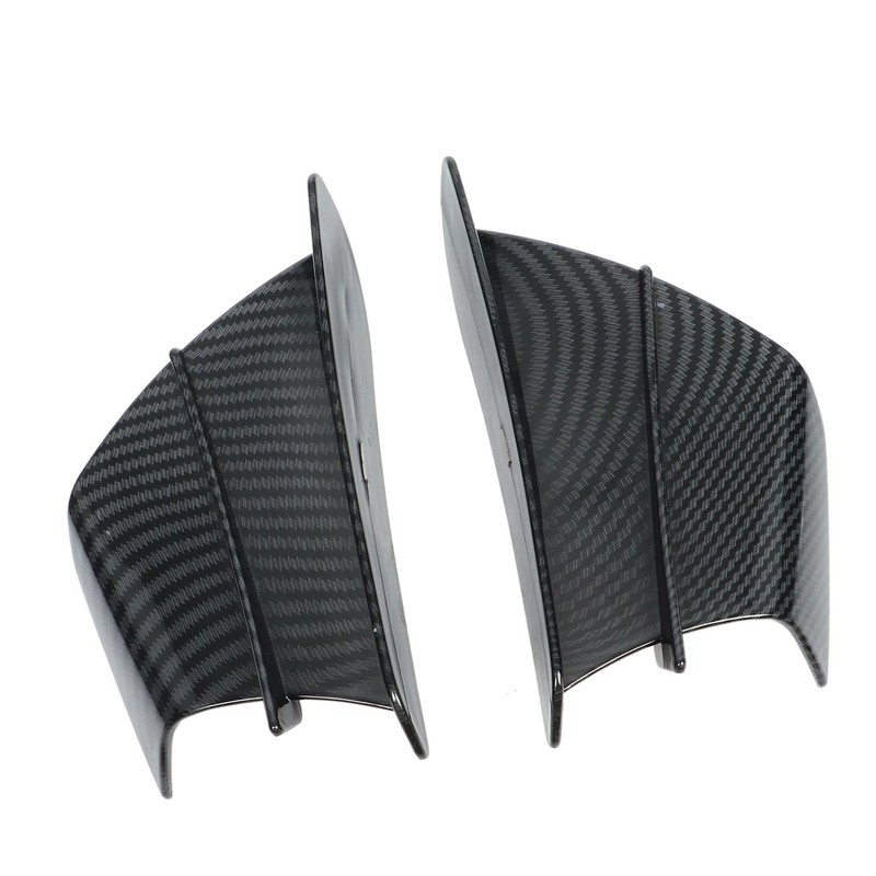 1 Pair Motorcycle Aerodynamic Wing Carbon Fibre Style Side Fairings