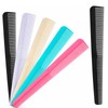 Carbon Fiber Cutting Comb, Fine and Wide Tooth Barber Comb,