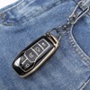 HOUTIAN 2-Pack for Ford 5-Button Key Fob Cover, for 2013-2017