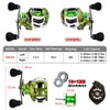 LANRU 18+1 BB Ball Bearing 7.2:1 Portable Fishing Reel Baitcasting