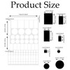 2 Sheets Light Blocking Stickers, Blackout Stickers for Electronic LED