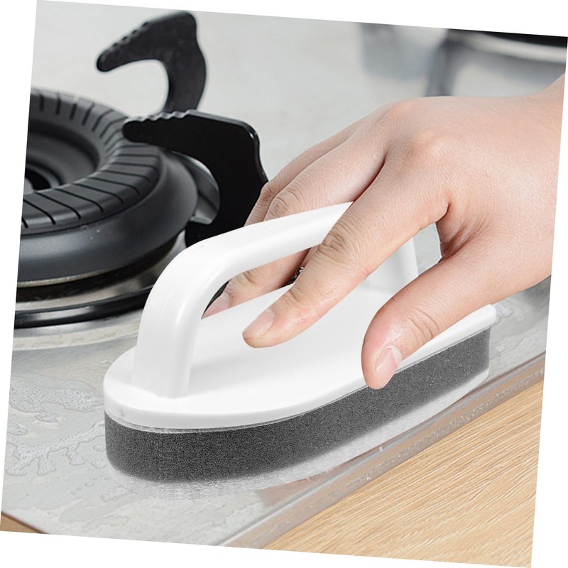 Baluue Convenient Sponge Handle Soft Sponge for Cleaning Tile Ceramic