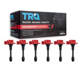 TRQ Performance 6pc Ignition Coil Set for Nissan Infiniti 350Z FX35 G35 G35X M35
