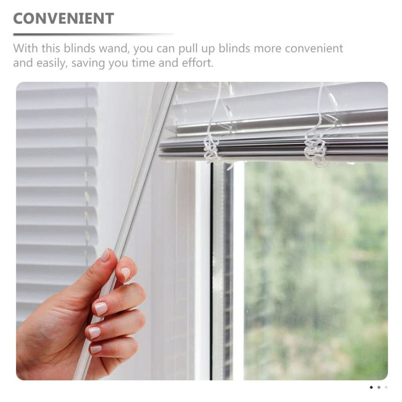 Gadpiparty Blind Tilt Wand White Fiberglass Blind Wand Vertical Blinds