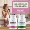 Citrato De Magnesio E Inositol 500mg - 100 Cáps. Por