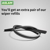Windshield Wipers,ASLAM Type-G 26"+20" Wiper Blades:All-Season Blade for Original Equipment
