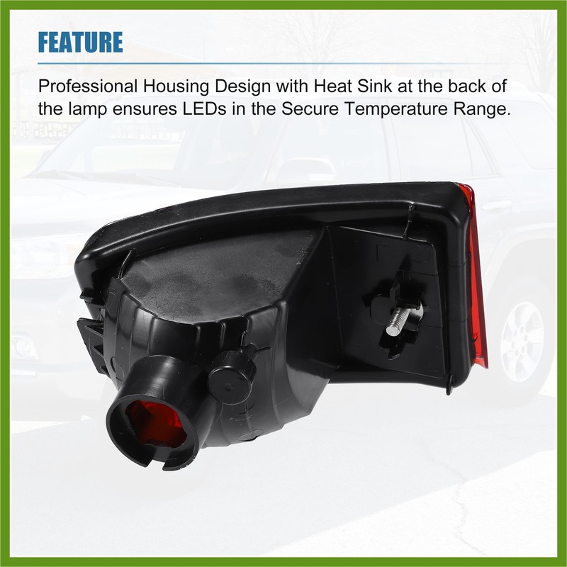 HOPESPANNER Rear Right Side Bumper Reflector Light Lamp for Toyota