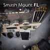 Never Inside Smash Mount FL, Freightliner Cascadia Phone Holder Kit