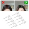 10pcs Z Shaped Wide Tooth Comb Stylish Portable Double Sided