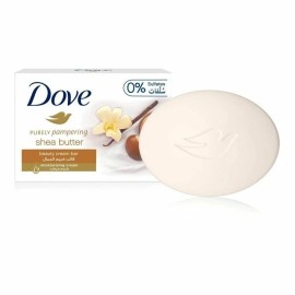 DOVE BAR SOAPS SHEA BUTTER AND WARM VANILLA SCENT 3.17OZ/90GM 4 PK