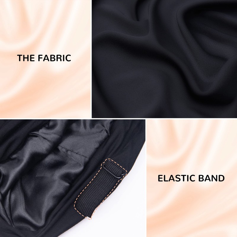 Ingeware Extra Large Satin Silky Hair Wrap for Sleeping, Satin