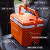 EchoSmile Portable Cooler 20L/21qt, Outdoor Insulated Ice Chest Box