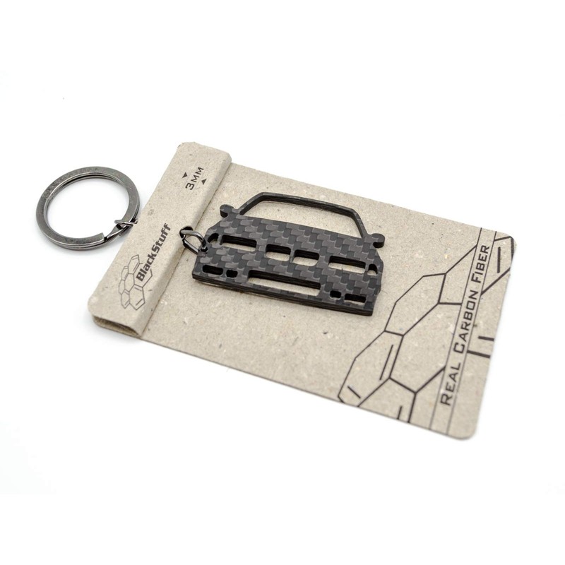 BlackStuff Carbon Fibre Keyring Compatible with M3 E36 BS-147